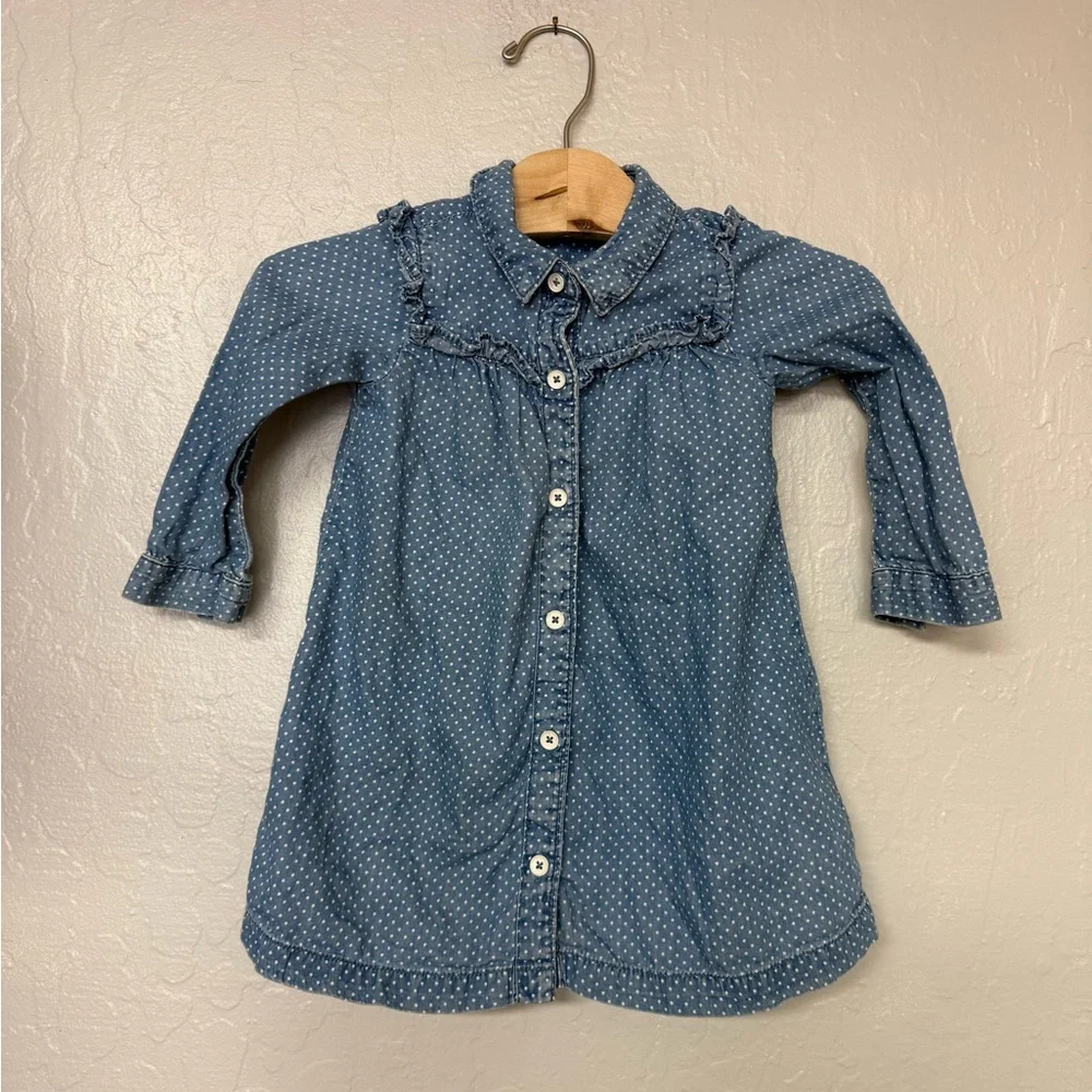 $12 ADD ON baby gap denim top 2Y‎ Zara Janie and Jack Hanna Andersson Little Co.